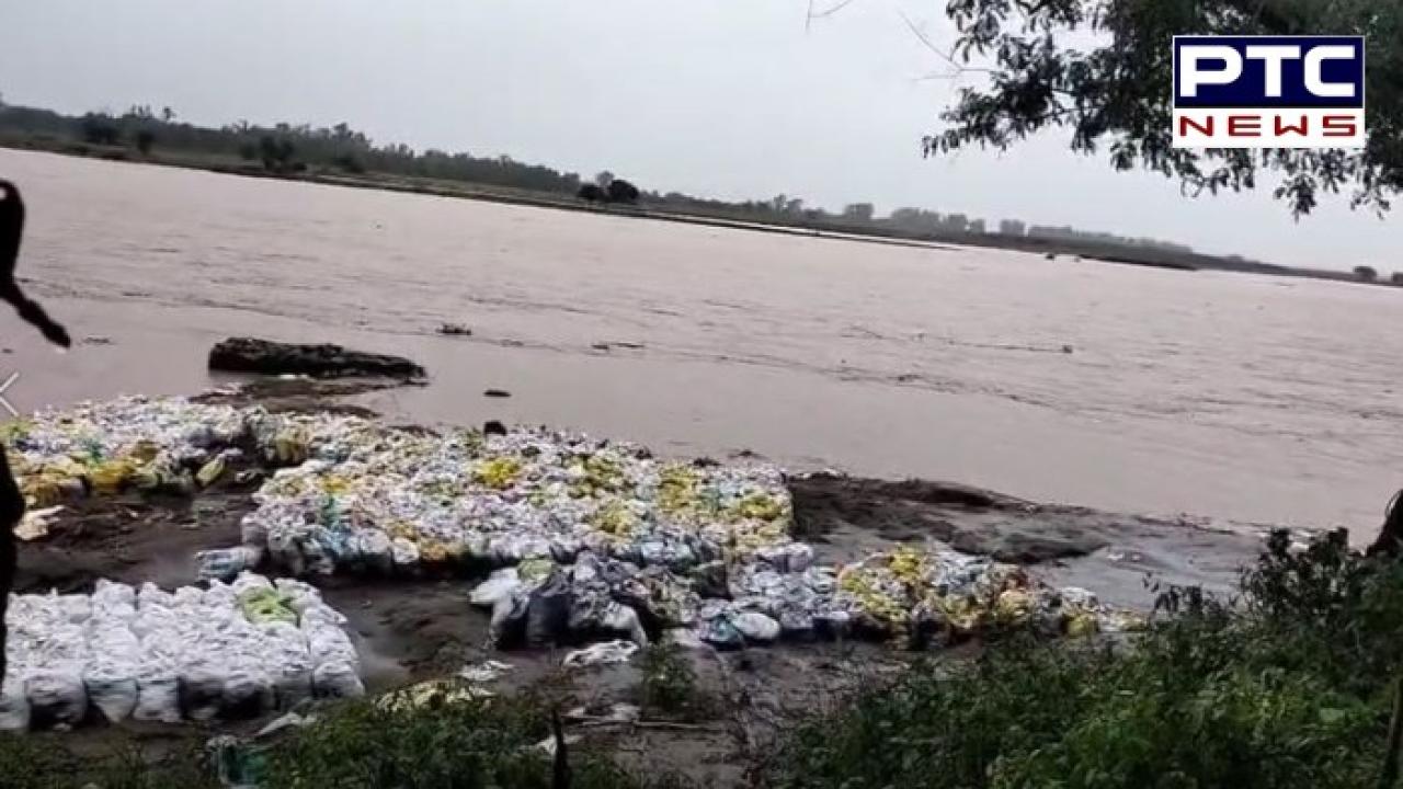 Machhiwara Sahib : ਸਤਲੁਜ ਦਰਿਆ 'ਚ ਹੜ੍ਹ ਵਰਗੇ ਹਾਲਾਤ ਬਣਨ ਨਾਲ ਧੁੱਸੀ ਬੰਨ੍ਹ ’ਤੇ ਮੰਡਰਾਉਣ ਲੱਗਾ ਖ਼ਤਰਾ