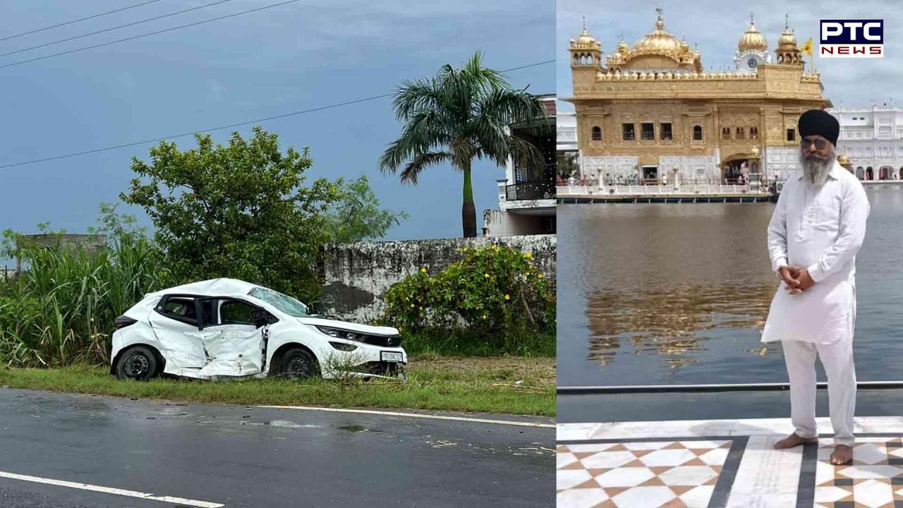 Amritsar News : ਤਰਨਤਾਰਨ ਰੋਡ 'ਤੇ ਭਿਆਨਕ ਹਾਦਸਾ, ਹੜ੍ਹ ਪੀੜਤਾਂ ਦੀ ਸੇਵਾ ਤੋਂ ਪਰਤ ਰਹੇ ਕਿਸਾਨ ਆਗੂ ਦੀ ਮੌਤ