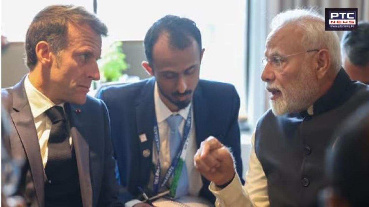 PM Modi, French President Macron discuss India-France ties, early resolution of Ukraine conflict