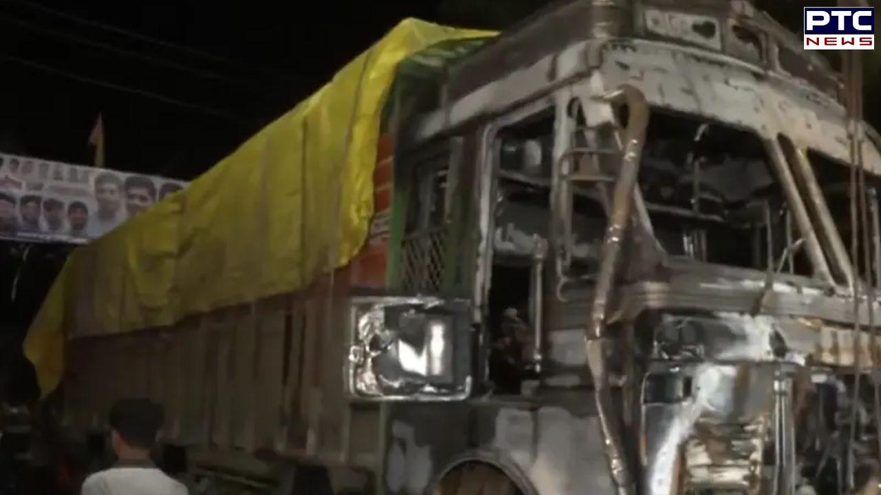 Two killed, several injured as speeding truck rams into crowd in Indore, driver arrested