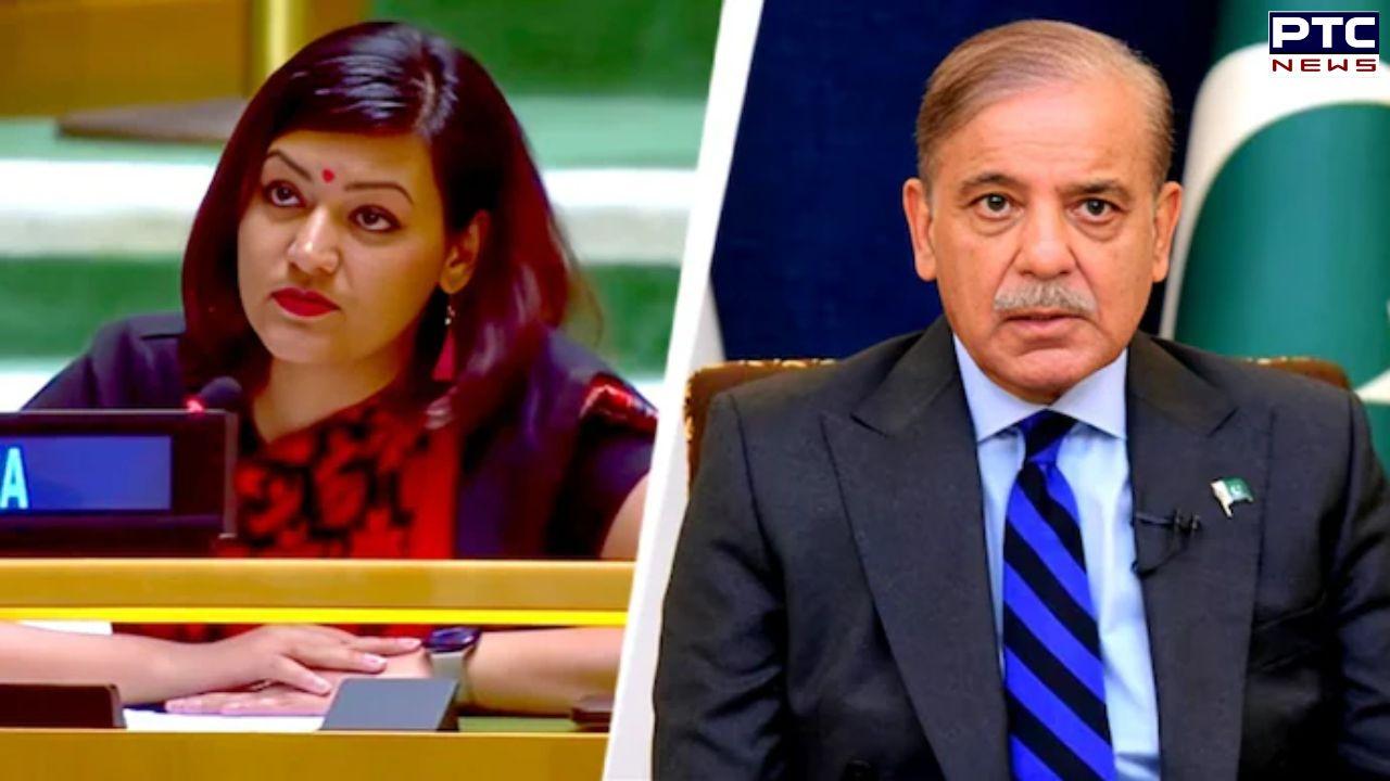 'Absurd theatrics': India rips Pakistan PM Shehbaz Sharif at UN over his speech