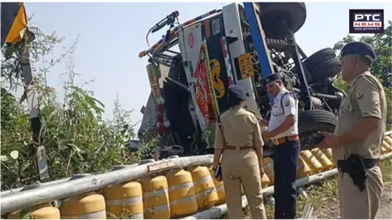 Two dead, over 20 hurt as truck carrying pilgrims from Punjab overturns in Himachal Pradesh’s Kangra