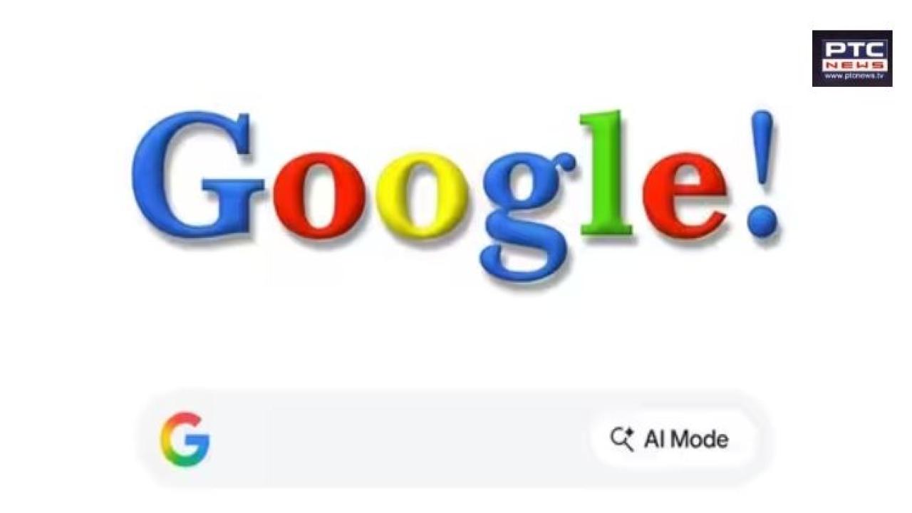 27 years later, still curious, still searching: Google celebrates 27th birthday with its first-ever vintage logo doodle