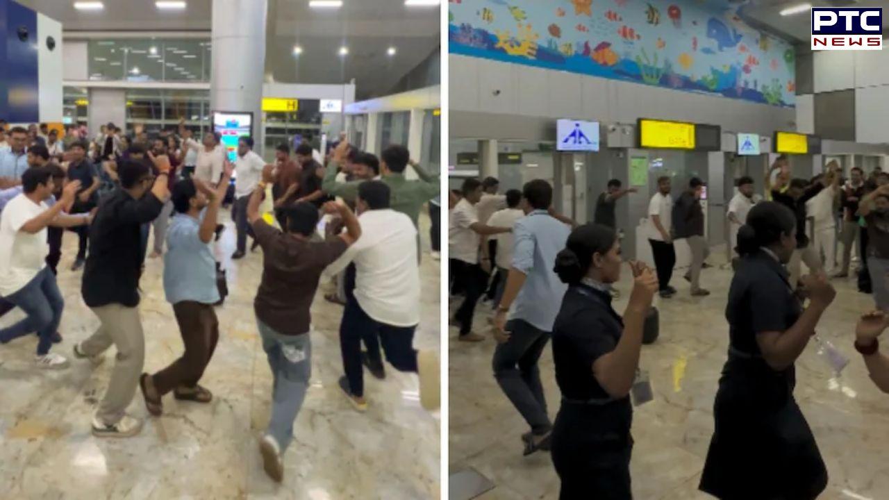 Goa airport turns Garba ground as Surat-bound flight gets delayed for over five hours