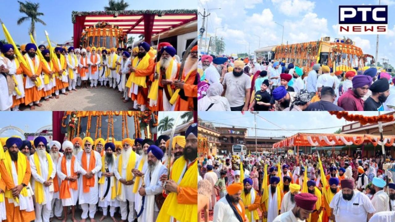 Sri Guru Tegh Bahadur Sahib Ji ਦੇ ਸ਼ਹੀਦੀ ਸਾਕੇ ਦੀ 350 ਸਾਲਾ ਸ਼ਤਾਬਦੀ; ਗੁਰਦੁਆਰਾ ਧੋਬੜੀ ਸਾਹਿਬ ਤੋਂ ਆਰੰਭ ਹੋਇਆ ਸ਼ਹੀਦੀ ਨਗਰ ਕੀਰਤਨ