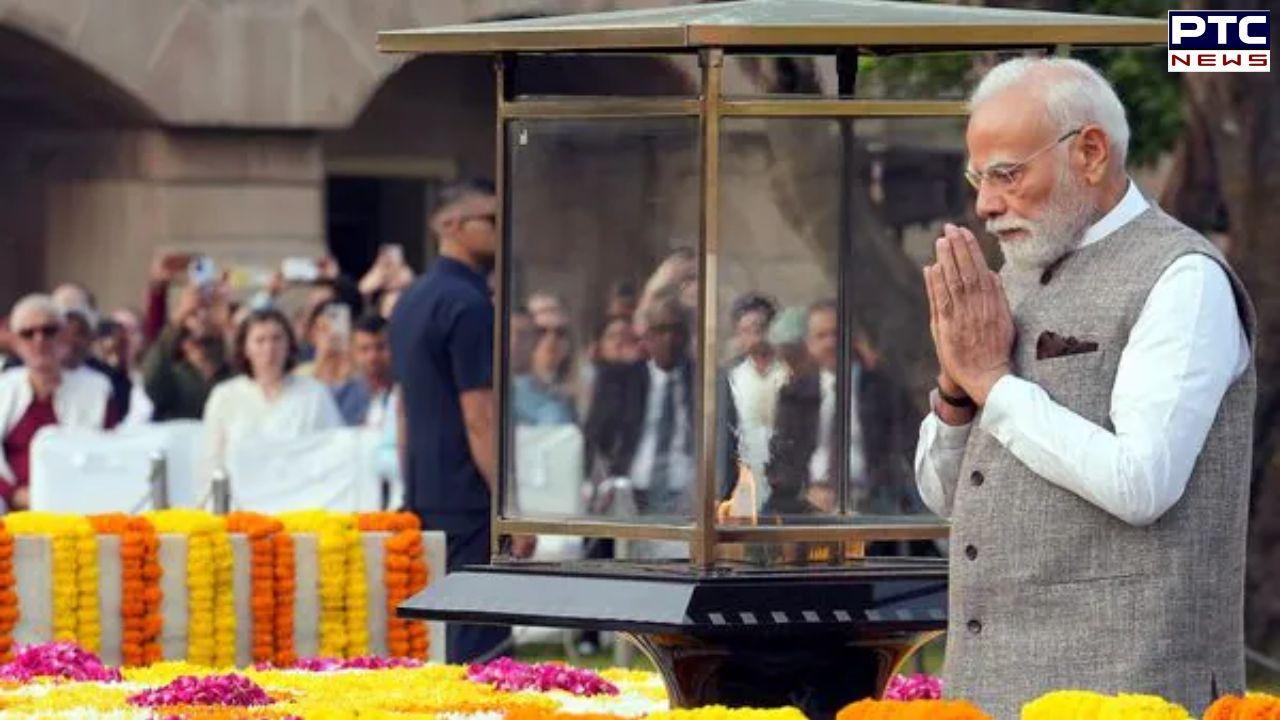 Gandhi Jayanti 2025: PM, President pay floral tributes on birth anniversary of Father of the Nation