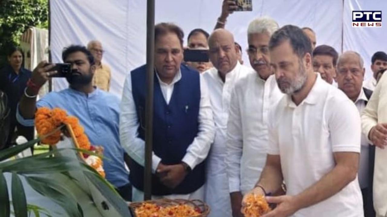 Rahul Gandhi calls on family of Haryana IPS officer Y Puran Kumar, seeks justice over alleged caste bias, harassment