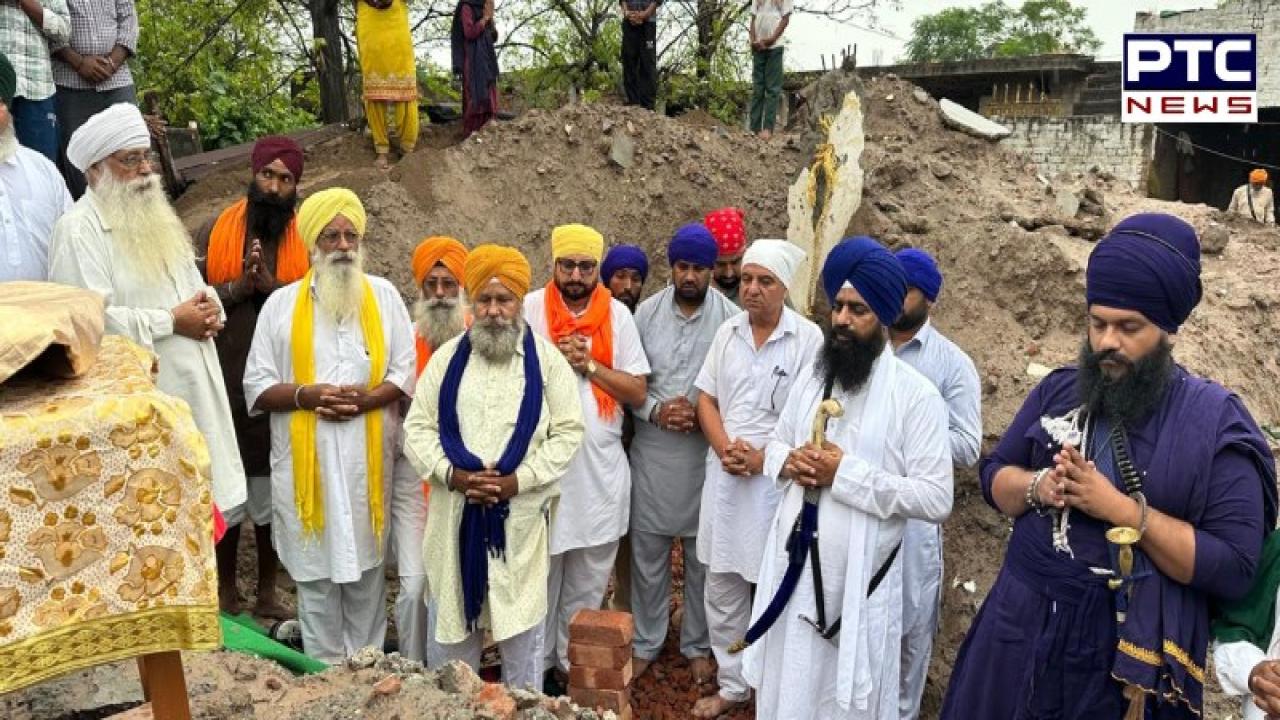 Amritsar News : ਜਥੇਦਾਰ ਗਿਆਨੀ ਕੁਲਦੀਪ ਸਿੰਘ ਗੜਗੱਜ ਨੇ ਕਮੀਰਪੁਰਾ ਪਿੰਡ ’ਚ ਗੁਰਦੁਆਰਾ ਸਾਹਿਬ ਦੀ ਨਵੀਂ ਇਮਾਰਤ ਦਾ ਰੱਖਿਆ ਨੀਂਹ ਪੱਥਰ