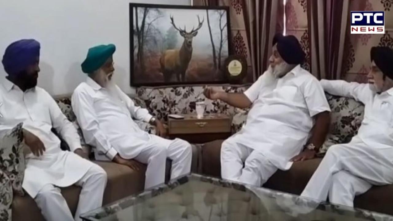 Samrala News : ਸੁਖਬੀਰ ਸਿੰਘ ਬਾਦਲ ਨੇ ਕਿਸਾਨ ਆਗੂ ਬਲਬੀਰ ਸਿੰਘ ਰਾਜੇਵਾਲ ਨਾਲ ਕੀਤੀ ਮੁਲਾਕਾਤ , ਕਿਸਾਨ ਆਗੂ ਦੀ ਸਿਹਤ ਦਾ ਜਾਣਿਆ ਹਾਲ