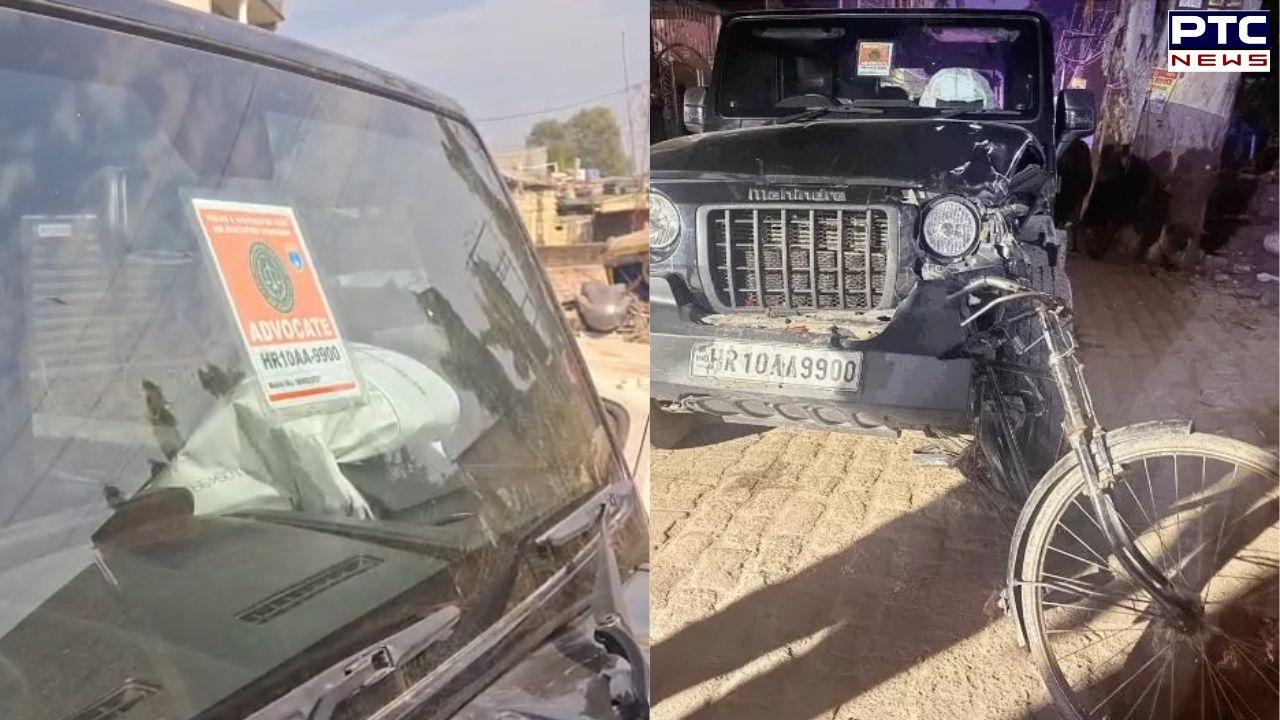 Chandigarh road rage: One killed as speeding Thar rams into cyclist, scooty rider on Kansal–Kaimbwala road