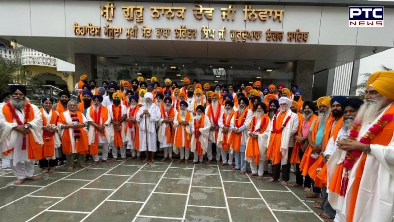 Amritsar News : ਅਸਾਮ ਤੋਂ ਆਰੰਭ ਹੋਏ ਸ਼ਹੀਦੀ ਨਗਰ ਕੀਰਤਨ ਦਾ ਤਖ਼ਤ ਸ੍ਰੀ ਹਜ਼ੂਰ ਸਾਹਿਬ ਪਹੁੰਚਣ ’ਤੇੇ ਸੰਗਤਾਂ ਵੱਲੋਂ ਭਰਵਾਂ ਸਵਾਗਤ