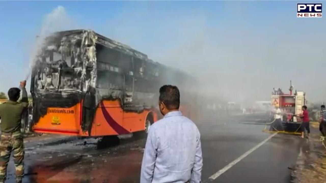 Modified bus without emergency exit turns death trap in Jaisalmer, 21 killed in fire so far