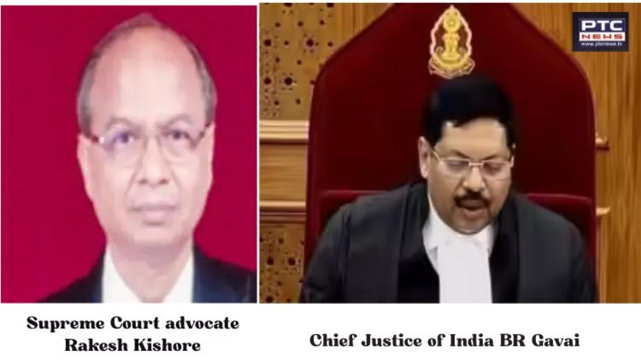 Bar council suspends Supreme Court advocate Rakesh Kishore after attempted shoe attack on CJI Gavai