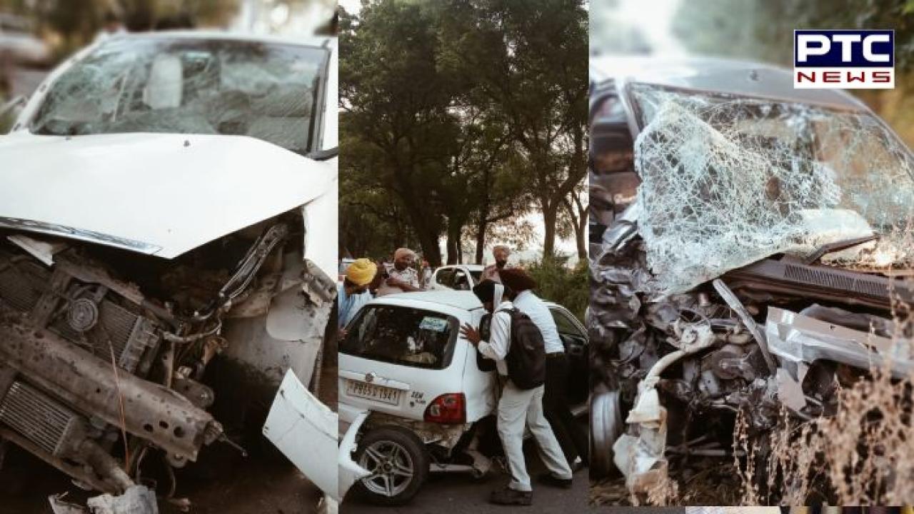 Sri Muktsar Sahib News : ਪਿੰਡ ਦੋਦਾ ਨੇੜੇ ਵਾਪਰਿਆ ਭਿਆਨਕ ਸੜਕ ਹਾਦਸਾ ,ਤਿੰਨ ਕਾਰਾਂ ਦੀ ਟੱਕਰ, ਇਕ ਦੀ ਮੌਤ, ਦੋ ਬੱਚਿਆਂ ਸਮੇਤ 2 ਔਰਤਾਂ ਜ਼ਖਮੀ