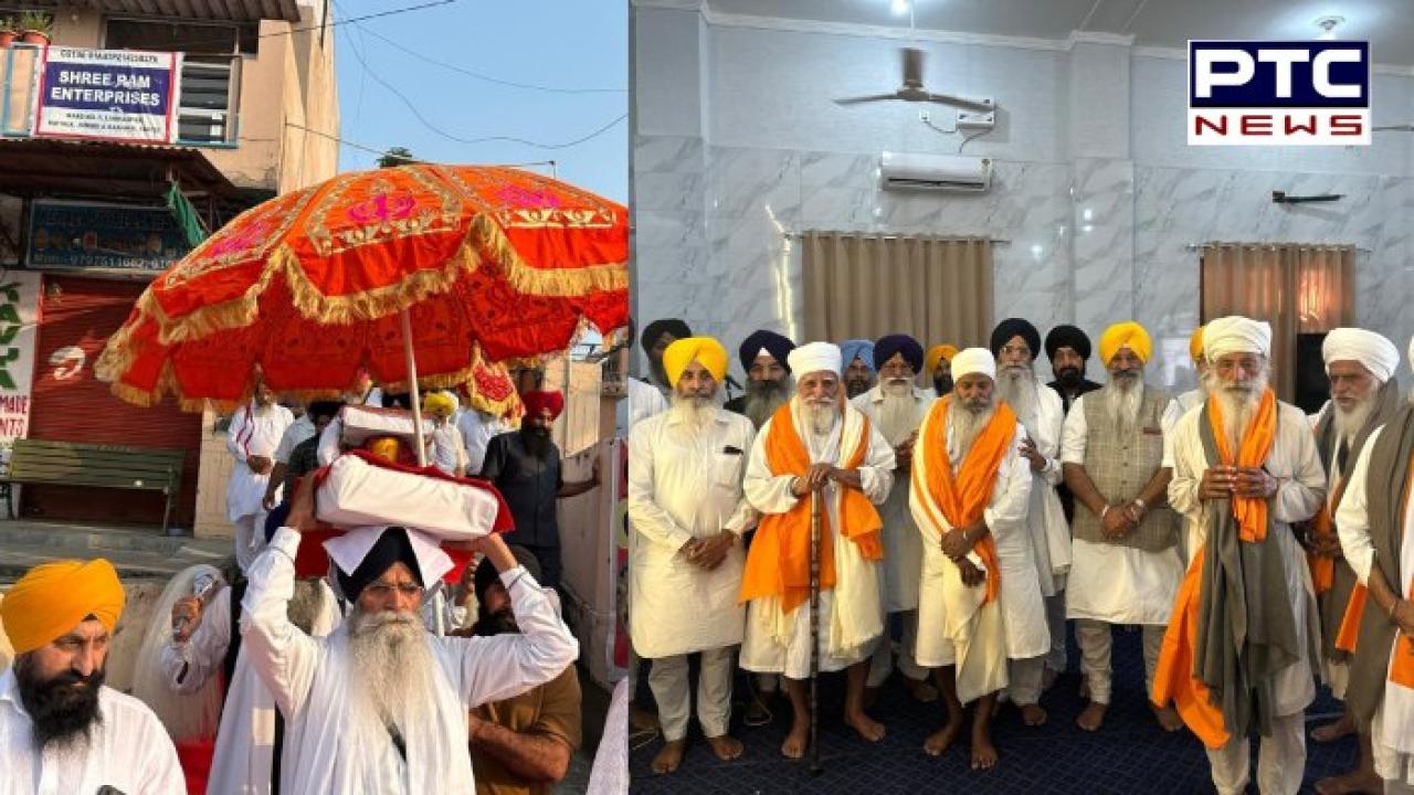 Jammu ਸਥਿਤ ਲਖਨਪੁਰ ਵਿਖੇ ਗੁਰਦੁਆਰਾ ਗੁਰੂ ਨਾਨਕ ਮਿਸ਼ਨ ਦਾ ਨਵਾਂ ਦਰਬਾਰ ਹਾਲ ਸੰਗਤ ਅਰਪਣ ,ਐਡਵੋਕੇਟ ਧਾਮੀ ਸਮੇਤ ਹੋਰ ਪ੍ਰਮੁੱਖ ਸ਼ਖ਼ਸੀਅਤਾਂ ਰਹੀਆਂ ਮੌਜੂਦ
