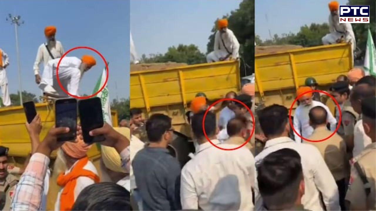 Haryana Viral Video : ਕਿਸਾਨ ਆਗੂ ਗੁਰਨਾਮ ਸਿੰਘ ਚੜੂਨੀ ਨੇ DFC ਅਧਿਕਾਰੀ ਨੂੰ ਜੜ੍ਹਿਆ ਥੱਪੜ, ਪੁਲਿਸ ਨੇ ਹਿਰਾਸਤ 'ਚ ਲਿਆ
