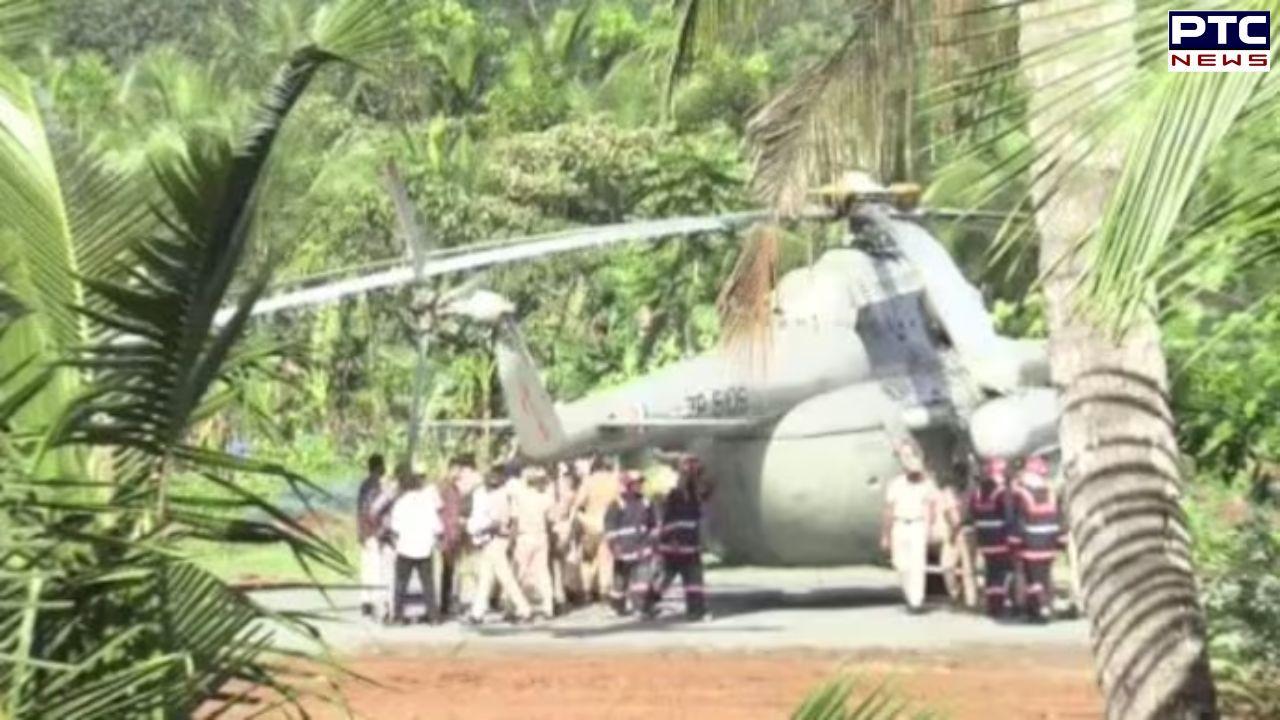 Tragedy averted: Portion of helipad sinks shortly after President Murmu's chopper lands in Kerala