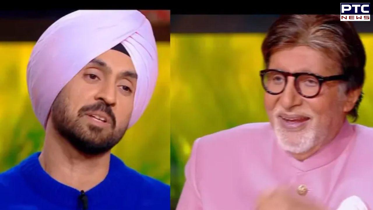 Diljit Dosanjh gets SFJ threat over Australia concert on November 1 for touching Big B's feet
