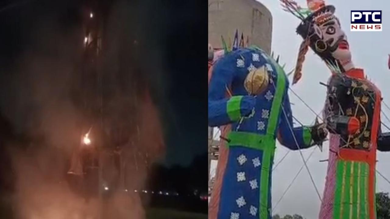 Dussehra 2025 : ਚੰਡੀਗੜ੍ਹ ‘ਚ ਦੁਸਹਿਰੇ ਤੋਂ ਪਹਿਲਾਂ ਹੀ ਰਾਵਣ ਦੇ ਪੁਤਲੇ ਨੂੰ ਕਿਸੇ ਨੇ ਲਗਾ ਦਿੱਤੀ ਅੱਗ , ਜਲੰਧਰ 'ਚ ਪੁਤਲੇ ਦੀ ਟੁੱਟੀ ਗਰਦਨ