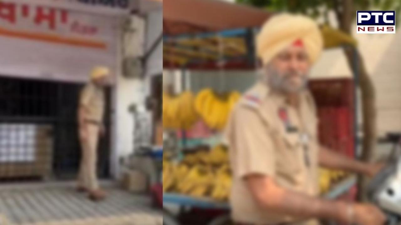 Bathinda News : ਸ਼ਰਾਬ ਦੇ ਠੇਕੇ 'ਤੇ ਪੁਲਿਸ ਦੀ ਵਰਦੀ 'ਚ ਮੌਜੂਦ ਪੁਲਿਸ ਮੁਲਾਜ਼ਮ ਦੀ ਸ਼ਰਾਬ ਪੀਣ ਦੀ ਵੀਡੀਓ ਵਾਇਰਲ