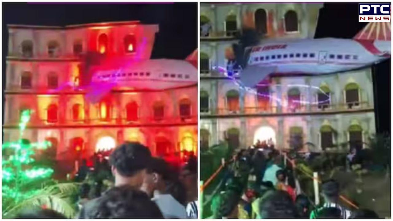 Kolkata: Durga Puja pandal replicating Air India crash tragedy sparks massive outrage, netizens call 'insensitive theme'