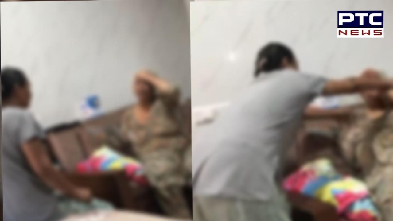 Gurdaspur News : ਗੁਰਦਾਸਪੁਰ ‘ਚ ਨੂੰਹ ਨੇ ਬਜ਼ੁਰਗ ਸੱਸ ਦੀ ਬੇਰਹਿਮੀ ਨਾਲ ਕੀਤੀ ਕੁੱਟਮਾਰ, ਸਟੀਲ ਦਾ ਗਲਾਸ ਮਾਰਿਆ, ਨਾਲੇ ਮਾਰੇ ਥੱਪੜ