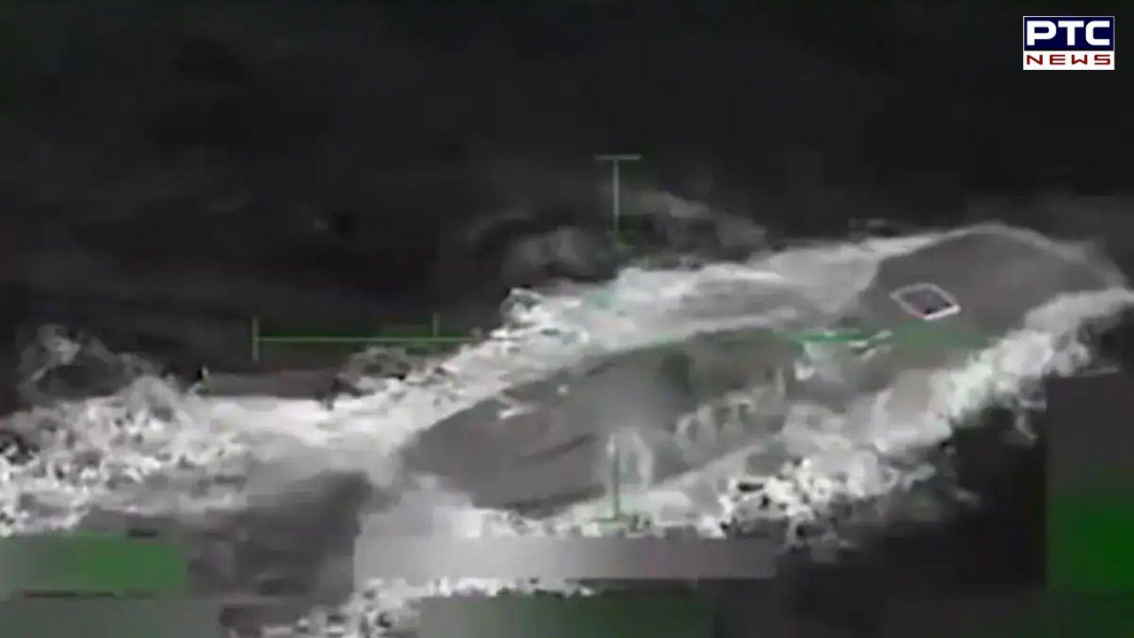 'Saved at least 25,000 Americans': Donald Trump as US strikes 'drug carrying submarine'