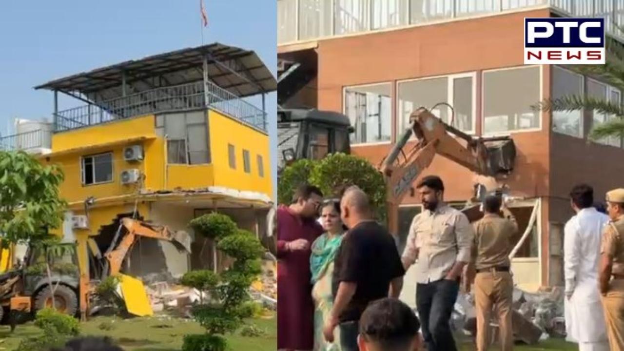 PTC News ਦੀ ਖ਼ਬਰ ਦਾ ਹੋਇਆ ਵੱਡਾ ਅਸਰ , ਰੋਪੜ ਦੇ ਜੰਗਲਾਂ 'ਚ ਬਣਾਏ ਜਾ ਰਹੇ ਫਾਰਮ ਹਾਊਸਾਂ 'ਤੇ ਪ੍ਰਸ਼ਾਸ਼ਨ ਦਾ ਚੱਲਿਆ ਪੀਲ਼ਾ ਪੰਜਾ