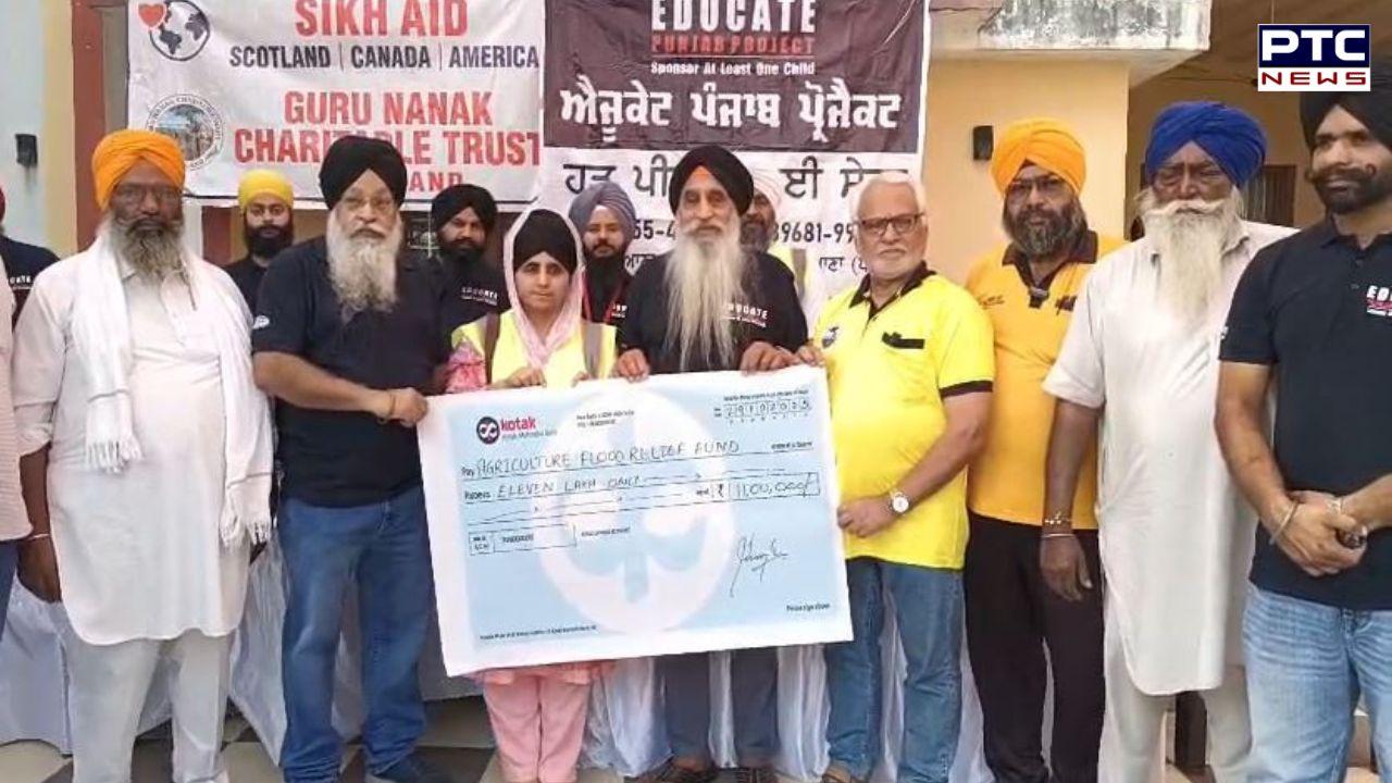 Punjab Flood Relief : ਐਜੂਕੇਟ ਪੰਜਾਬ ਪ੍ਰੋਜੈਕਟ ਵੱਲੋਂ ਹੜ੍ਹ ਪ੍ਰਭਾਵਿਤਾਂ ਦੀ ਮਦਦ, ਕੜਿਆਲ ਤੇ ਨੇਪਾਲ ਪਿੰਡਾਂ 'ਚ ਵੰਡੇ 11 ਲੱਖ ਰੁਪਏ ਦੇ ਚੈੱਕ