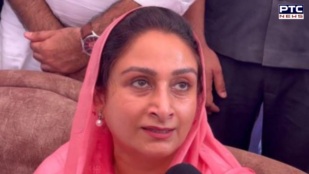 ਅਕਾਲੀ ਵਰਕਰਾਂ ਖਿਲਾਫ ਝੂਠੇ ਕੇਸ ਦਾਇਰ ਕਰਕੇ AAP ਨੇ ਆਪਣੀ ਹਾਰ ਕਬੂਲੀ : MP ਹਰਸਿਮਰਤ ਕੌਰ ਬਾਦਲ