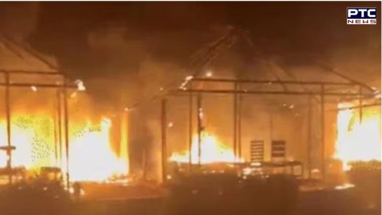 Fire engulfs five luxury tents at Jain Resort in Jaisalmer; all tourists safe