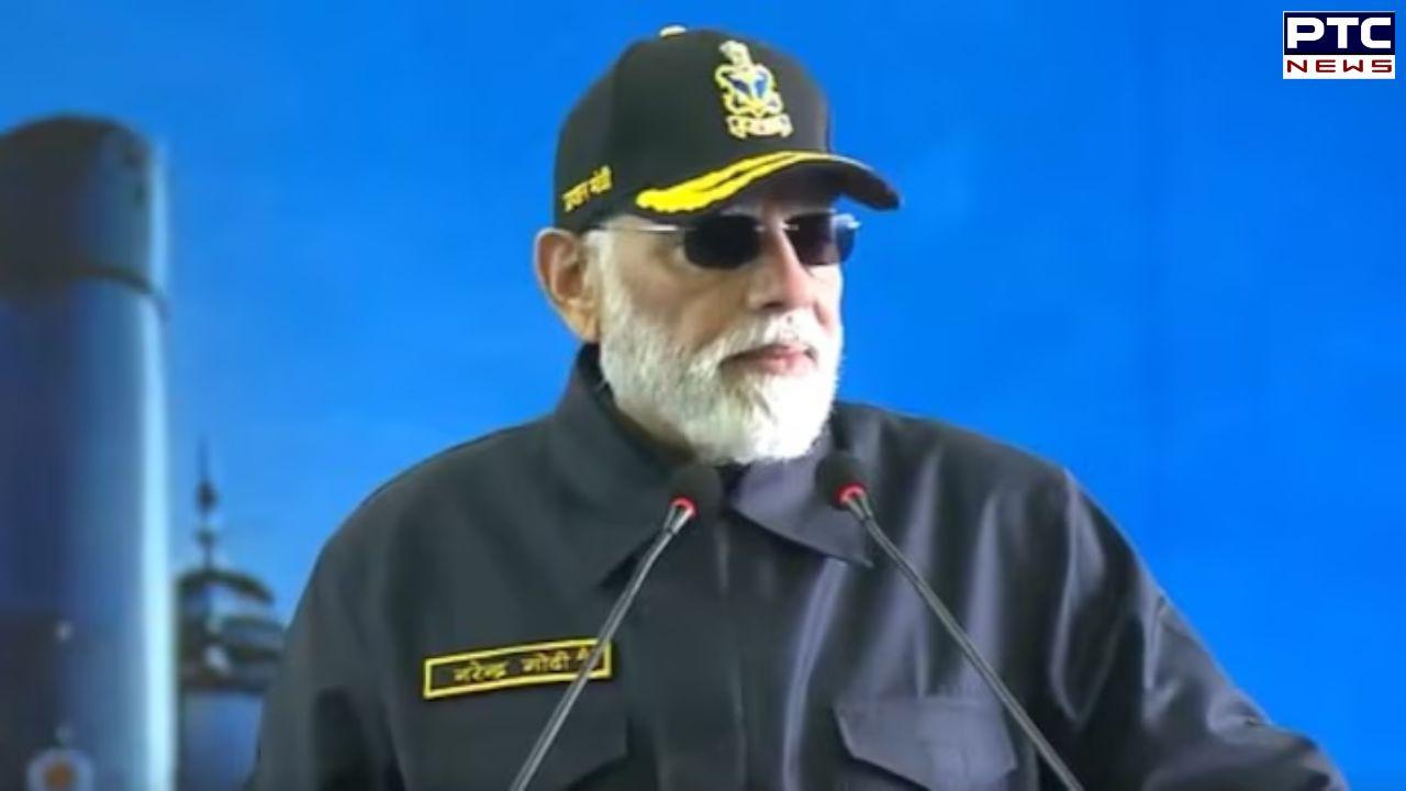 PM Modi celebrates Diwali with Indian Navy aboard INS Vikrant: Fortunate to be here