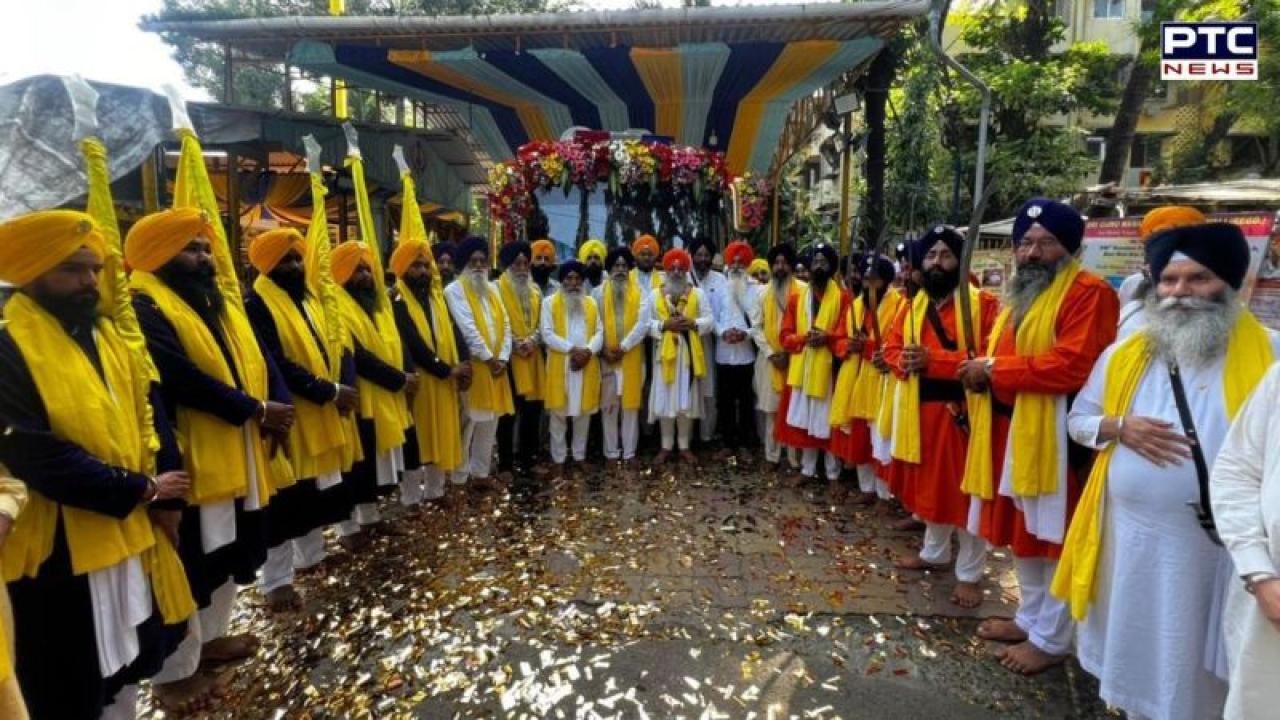 Sri Guru Tegh Bahadur ji : 350 ਸਾਲਾ ਸ਼ਤਾਬਦੀ ਨੂੰ ਸਮਰਪਤ ਸ਼ਹੀਦੀ ਨਗਰ ਕੀਰਤਨ ਬੋਰੀਵਲੀ ਮੁੰਬਈ ਤੋਂ ਸੂਰਤ ਗੁਜਰਾਤ ਲਈ ਰਵਾਨਾ