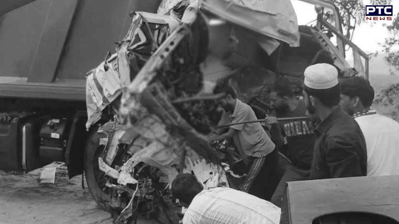 Yamunanagar News : ਦੋ ਟਰੱਕਾਂ ਦੀ ਸਿੱਧੀ ਟੱਕਰ 'ਚ ਇੱਕ ਦੀ ਮੌਤ, ਦੂਜਾ ਗੰਭੀਰ ਜ਼ਖ਼ਮੀ, ਦੋ ਟੁਕੜਿਆਂ 'ਚ ਕੱਢੀ ਗਈ ਮ੍ਰਿਤਕ ਦੀ ਲਾਸ਼