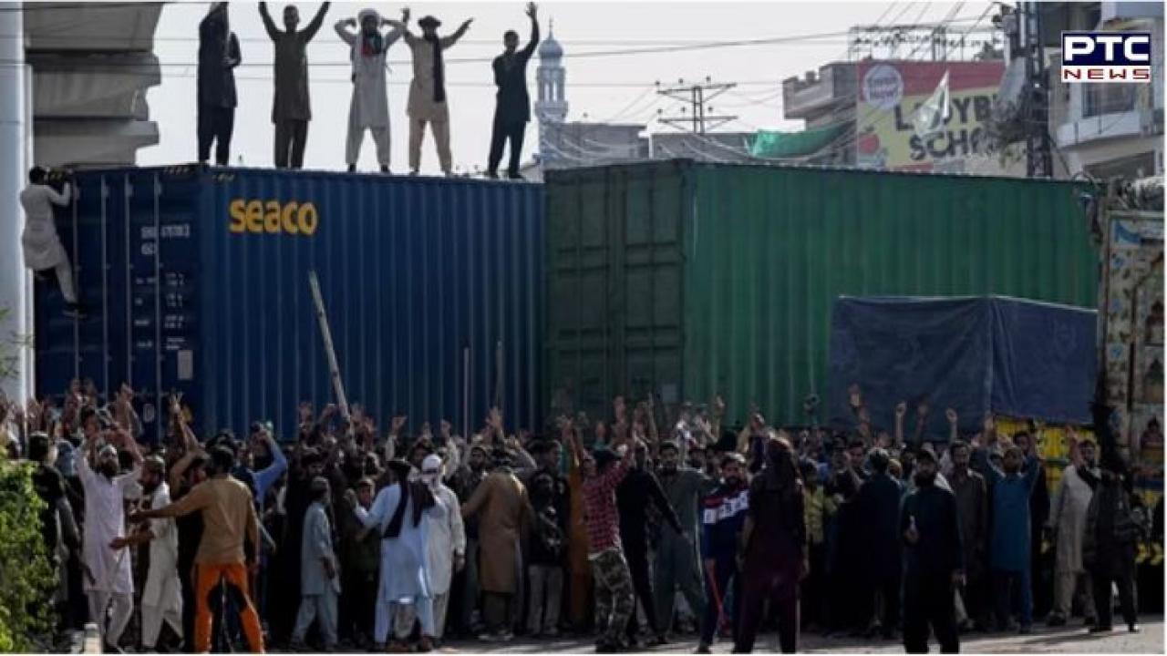 Violent clashes in Lahore as TLP pro-Gaza protesters march toward US Embassy