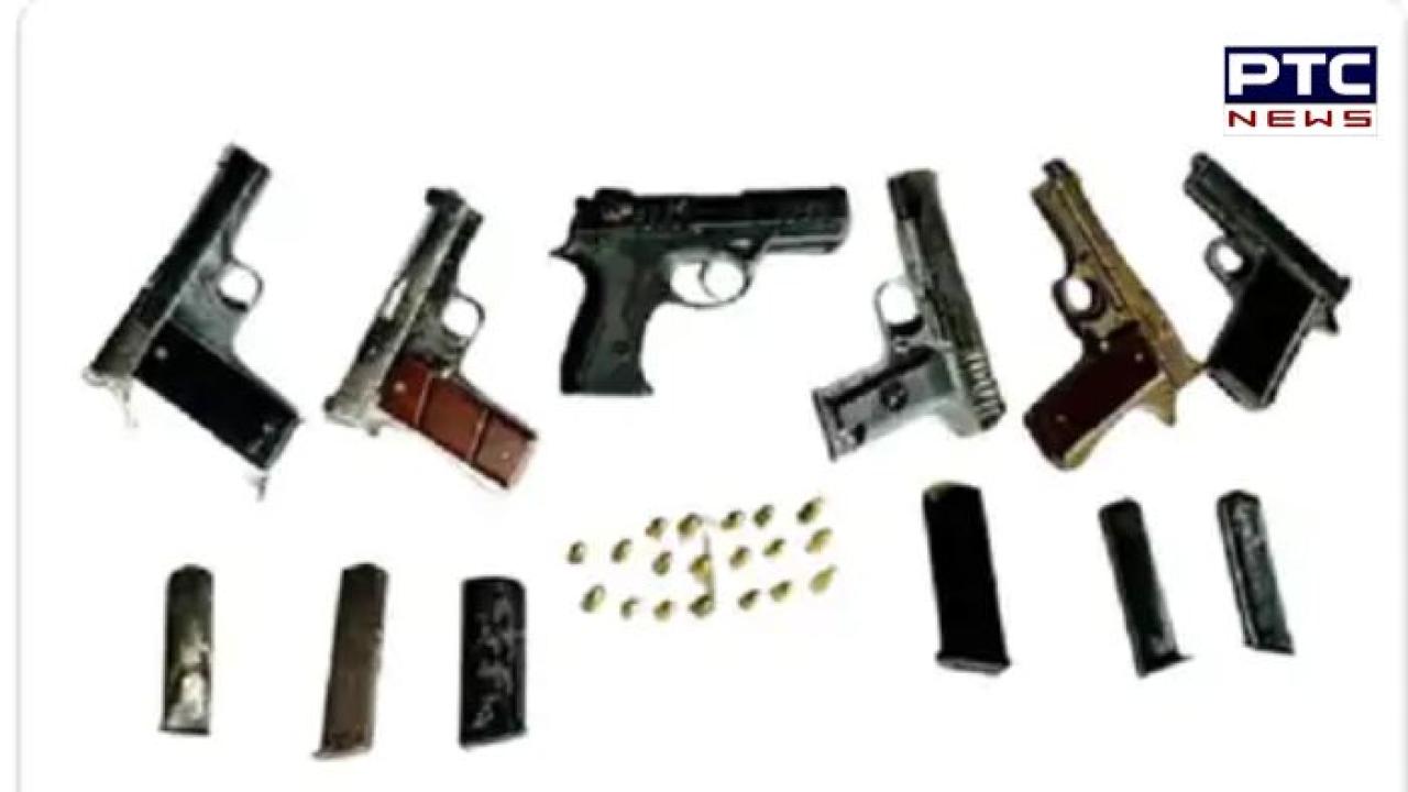 Barnala News : AGTF ਵੱਲੋਂ ਬੰਬੀਹਾ ਗੈਂਗ ਦੇ 2 ਬਦਮਾਸ਼ ਗ੍ਰਿਫ਼ਤਾਰ, 6 ਪਿਸਤੌਲ ਅਤੇ 19 ਕਾਰਤੂਸ ਬਰਾਮਦ