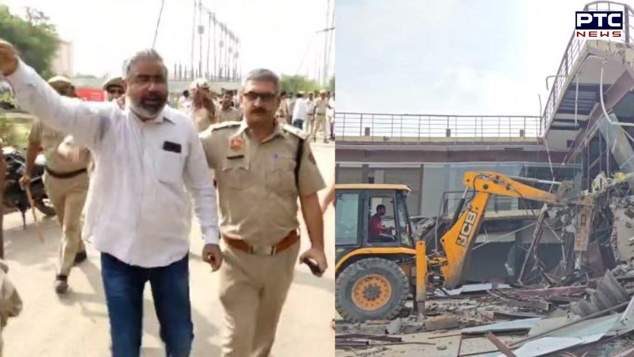 Gurugram News : ਕਾਂਗਰਸੀ ਆਗੂ ਦੇ ਕਰੋੜਾਂ ਦੇ ਬੰਗਲੇ 'ਤੇ ਚੱਲਿਆ ਬੁਲਡੋਜ਼ਰ, ਰਾਜੇਸ਼ ਯਾਦਵ ਨੇ ਡਿਊਟੀ ਮੈਜਿਸਟ੍ਰੇਟ ਨੂੰ ਕਿਹਾ - 'ਸੁਪਾਰੀਬਾਜ਼', ਹਿਰਾਸਤ 'ਚ