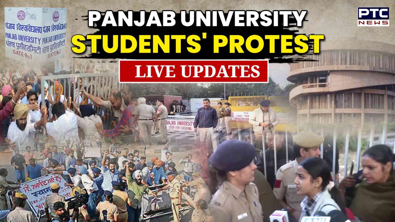 Panjab University student protest HIGHLIGHTS: Farmers break barricade, enter Chandigarh; protest to continue until Senate election date announced