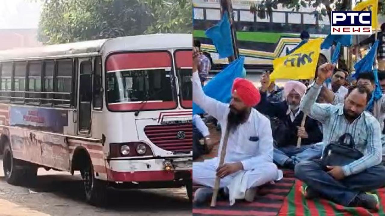 Bus Strike : ਪੰਜਾਬ ਰੋਡਵੇਜ਼, ਪਨਬਸ ਤੇ PRTC ਕੰਟਰੈਕਟ ਵਰਕਰਜ਼ ਯੂਨੀਅਨ ਨੇ 2 ਘੰਟੇ ਚੱਕਾ ਜਾਮ ਕਰਕੇ ਕੀਤਾ ਰੋਸ ਪ੍ਰਦਰਸ਼ਨ