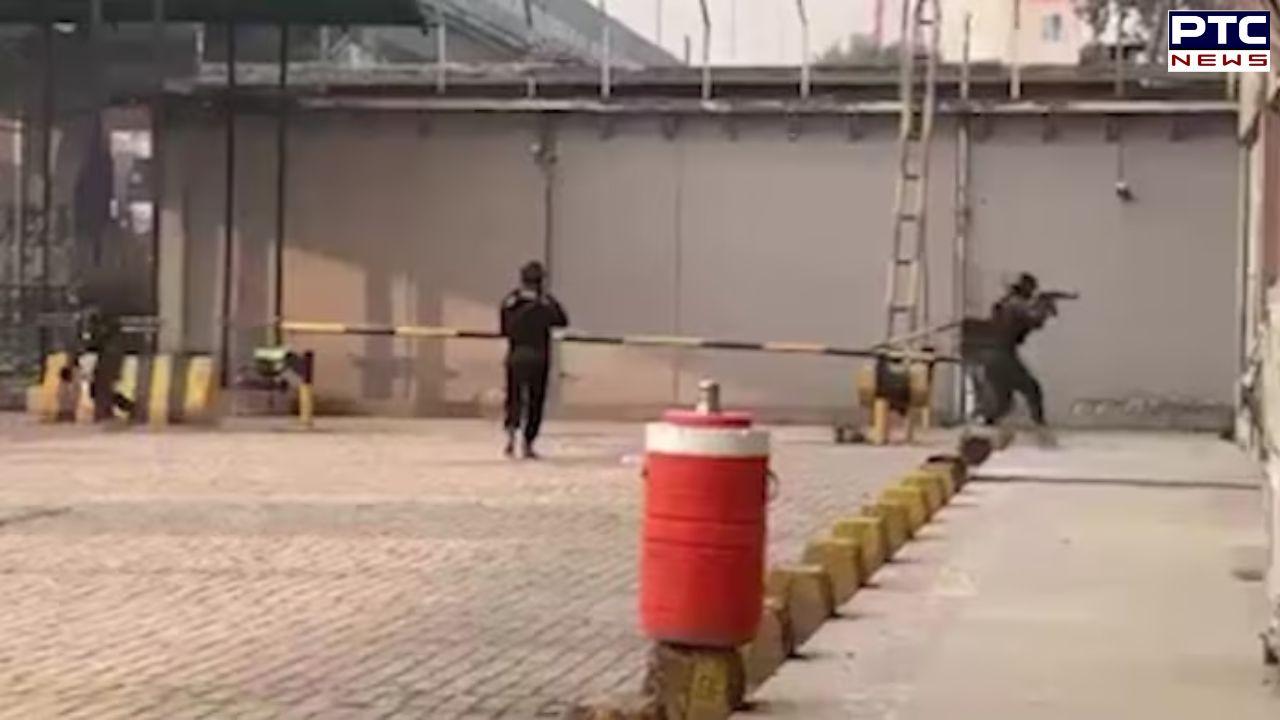 Three Pak commandos amongst six killed in attack at paramilitary force headquarters in Peshawar