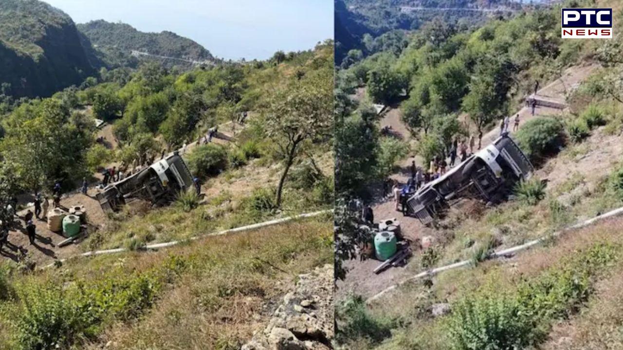 Bus Accident : ਉਤਰਾਖੰਡ 'ਚ ਵੱਡਾ ਹਾਦਸਾ, 70 ਮੀਟਰ ਡੂੰਘੀ ਖੱਡ 'ਚ ਡਿੱਗੀ ਸਵਾਰੀਆਂ ਨਾਲ ਭਰੀ ਬੱਸ, 5 ਲੋਕਾਂ ਦੀ ਮੌਕੇ 'ਤੇ ਮੌਤ, 20 ਤੋਂ ਵੱਧ ਜ਼ਖ਼ਮੀ