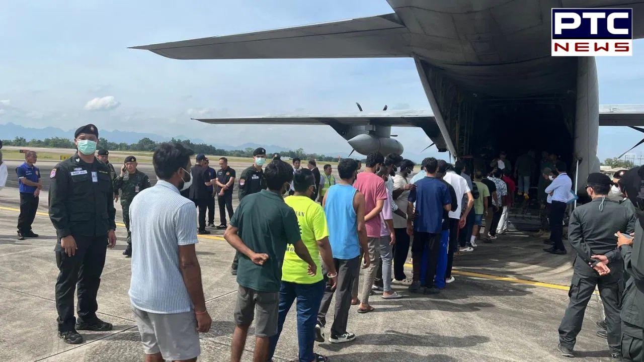 Thailand ਤੋਂ 270 ਭਾਰਤੀਆਂ ਦੀ ਹੋਈ ਵਤਨ ਵਾਪਸੀ, ਮਿਆਂਮਾਰ ਦੇ ਸਾਈਬਰ ਧੋਖਾਧੜੀ ਦੇ ਜਾਲ ਤੋਂ ਹੋਏ ਆਜ਼ਾਦ