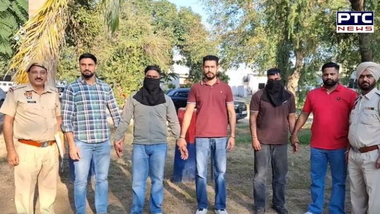 Hoshiarpur News : ਜੱਗੂ ਭਗਵਾਨਪੁਰੀਆ ਗੈਂਗ ਦੇ 2 ਮੈਂਬਰ ਚਾਰ ਆਧੁਨਿਕ ਹਥਿਆਰਾਂ ਸਮੇਤ ਹੁਸ਼ਿਆਰਪੁਰ ਤੋਂ ਗ੍ਰਿਫ਼ਤਾਰ