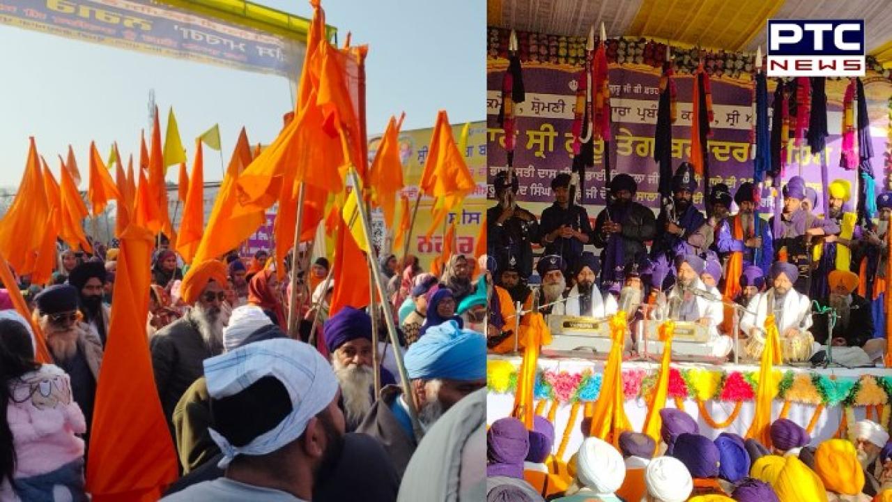 ਸ੍ਰੀ ਗੁਰੂ ਤੇਗ ਬਹਾਦਰ ਸਾਹਿਬ ਜੀ ਦੀ 350 ਸਾਲਾ ਸ਼ਹੀਦੀ ਸ਼ਤਾਬਦੀ ਨੂੰ ਲੈ ਕੇ 'ਸੀਸ ਮਾਰਗ ਯਾਤਰਾ' ਕੀਰਤਪੁਰ ਸਾਹਿਬ ਤੋਂ ਸ੍ਰੀ ਅਨੰਦਪੁਰ ਸਾਹਿਬ ਲਈ ਰਵਾਨਾ