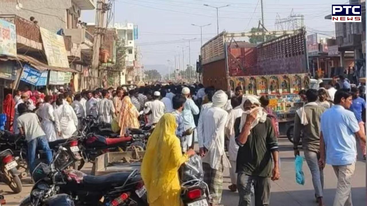 Truck Bike Accident : ਨੂਹ 'ਚ ਤੇਜ਼ ਰਫ਼ਤਾਰ ਟਰੱਕ ਨੇ ਮੋਟਰਸਾਈਕਲ ਨੂੰ ਮਾਰੀ ਫੇਟ, ਦੋ ਬੱਚਿਆਂ ਸਮੇਤ ਪਤੀ-ਪਤਨੀ ਦਰੜੇ