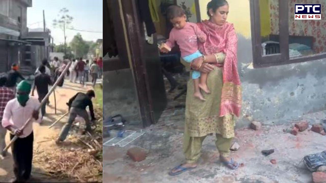 Ajnala News : ਪਿੰਡ ਮਲਕਪੁਰ 'ਚ ਗੁੰਡਾਗਰਦੀ ! 150 ਦੇ ਲਗਭਗ ਲੋਕਾਂ ਵੱਲੋਂ ਮਾਮੂਲੀ ਝਗੜੇ ਨੂੰ ਲੈ ਕੇ ਦੂਜੀ ਧਿਰ 'ਤੇ ਹਮਲਾ, ਘਰ 'ਚ ਵੜ ਕੇ ਭੰਨਤੋੜ