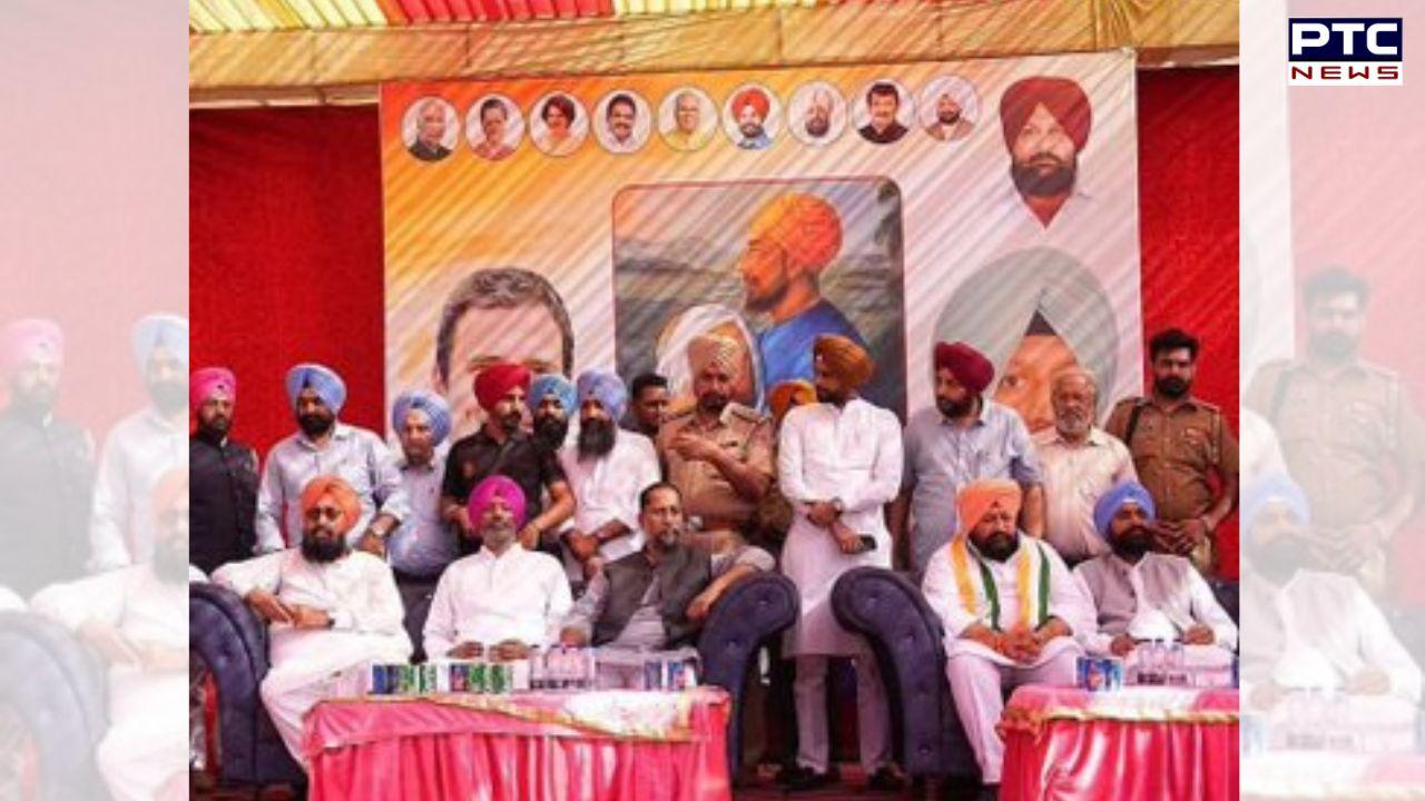 TarnTaran By Election ਨੂੰ ਲੈ ਕੇ ਬੈਨਰ ਵਿਵਾਦ 'ਚ ਫਸੀ ਕਾਂਗਰਸ, ਸੁਖਬੀਰ ਸਿੰਘ ਬਾਦਲ ਬੋਲੇ- ਗੁਨਾਹ ਲਈ ਸਮੁੱਚੇ ਸਿੱਖ ਪੰਥ ਤੋਂ ਮਾਫੀ ਮੰਗੀ ਜਾਵੇ