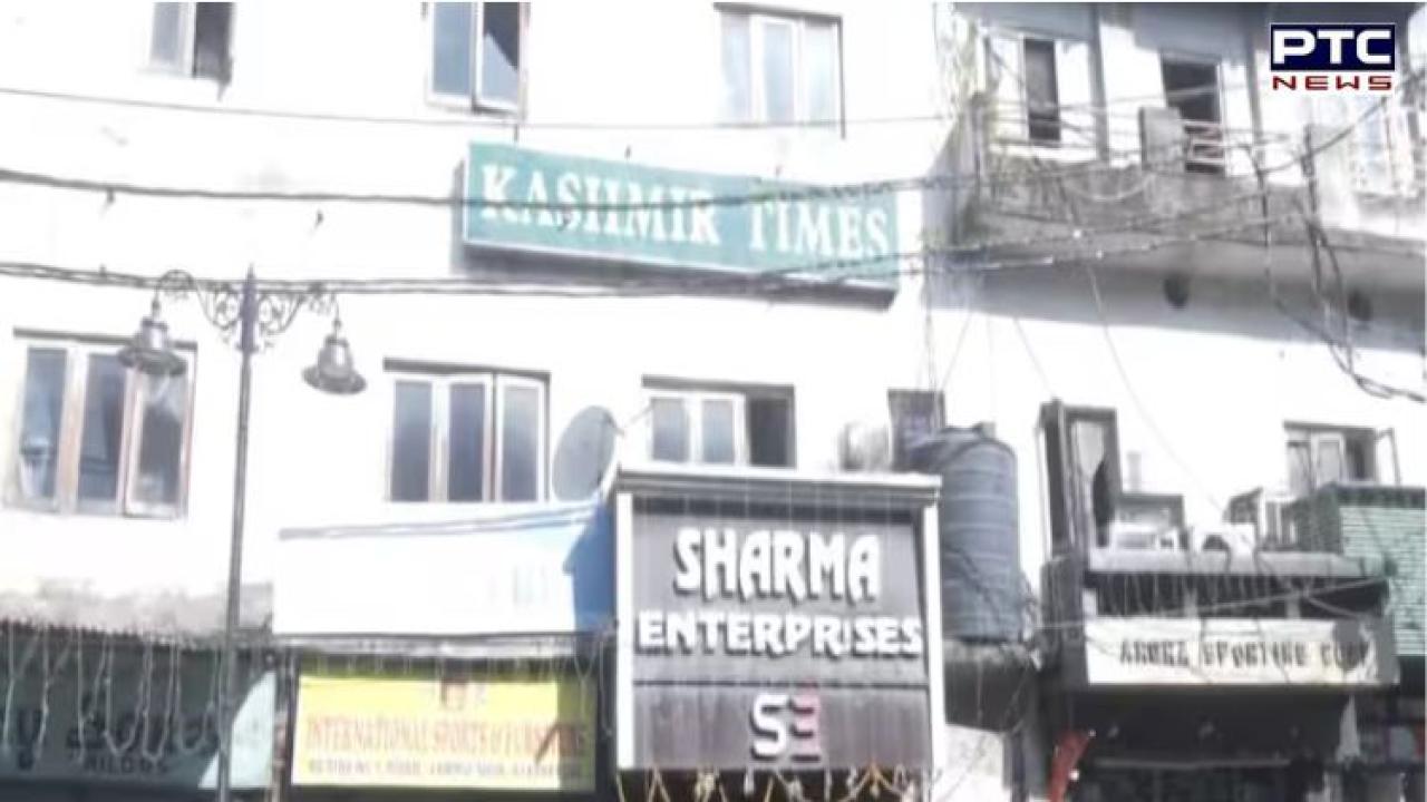 J&K SIA raids Kashmir Times Jammu office; editors call action an attack on Press freedom