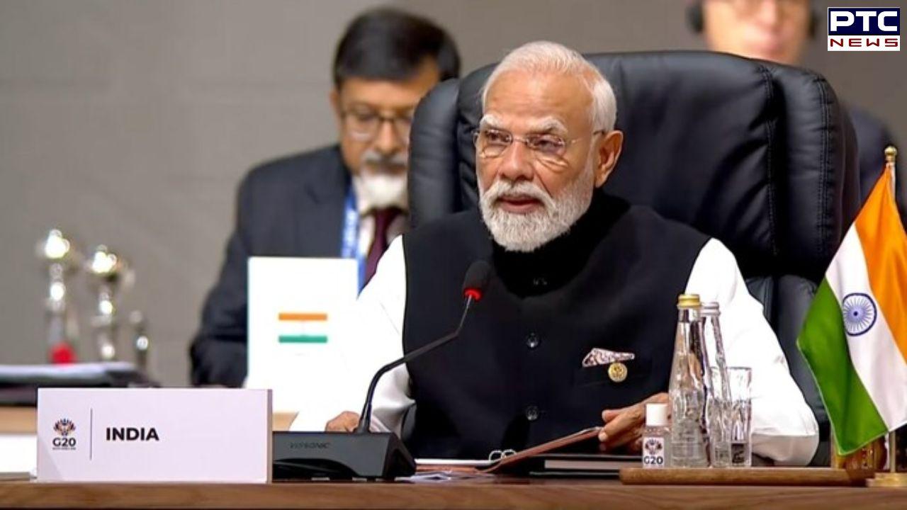 PM Modi pitches for inclusive, sustainable growth models during G20 Summit in Johannesburg