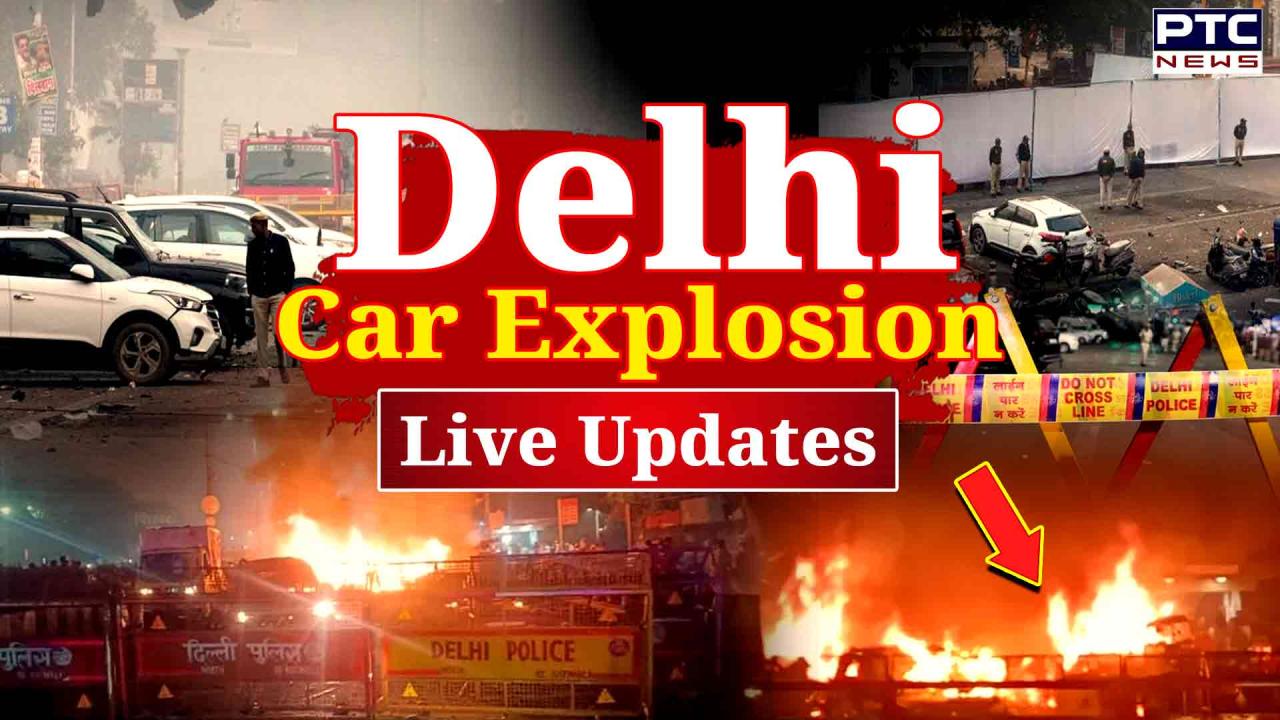Delhi Red Fort Car Blast Highlights: 32 vehicles were being readied for coordinated attacks